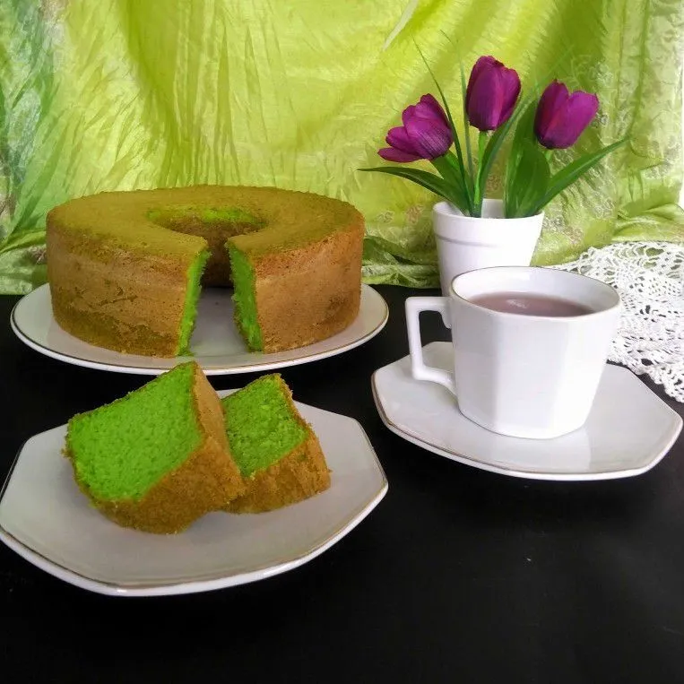 Bolu Pandan Santan Panggang #JagoMasakMinggu2Periode2