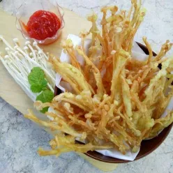Jamur Enoki Crispy #JagoMasakMinggu5Periode2