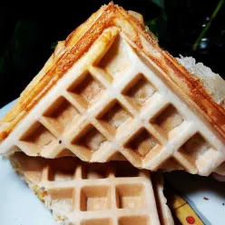 Pizza Waffle #JagoMasakMinggu5Periode2