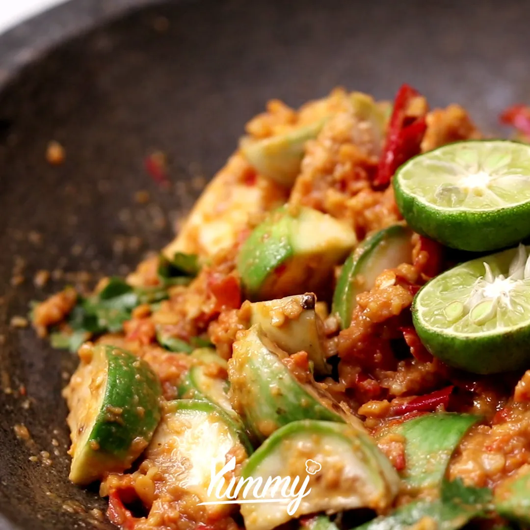 Step 5 Terong Sambal Kacang