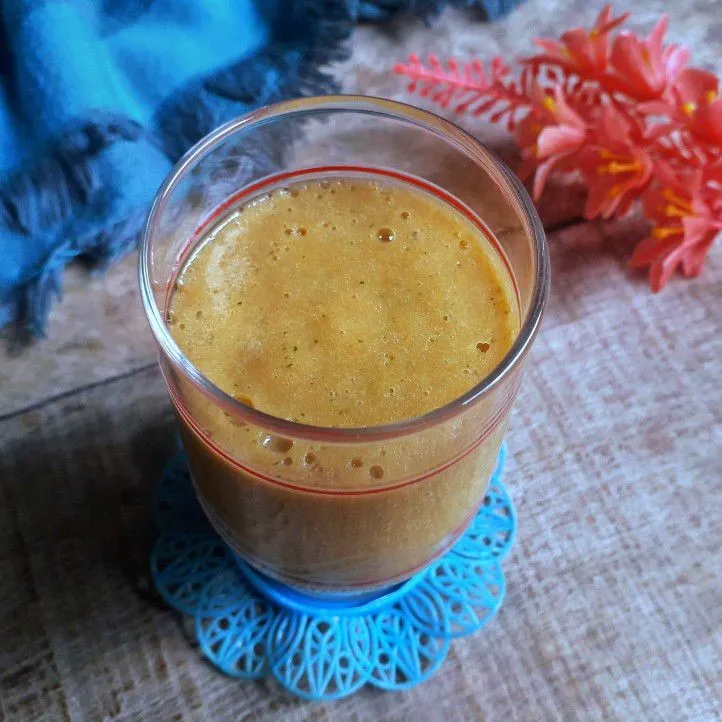 Jus Pisang Wortel Seledri Vegan #JagoMasakMinggu3Periode2