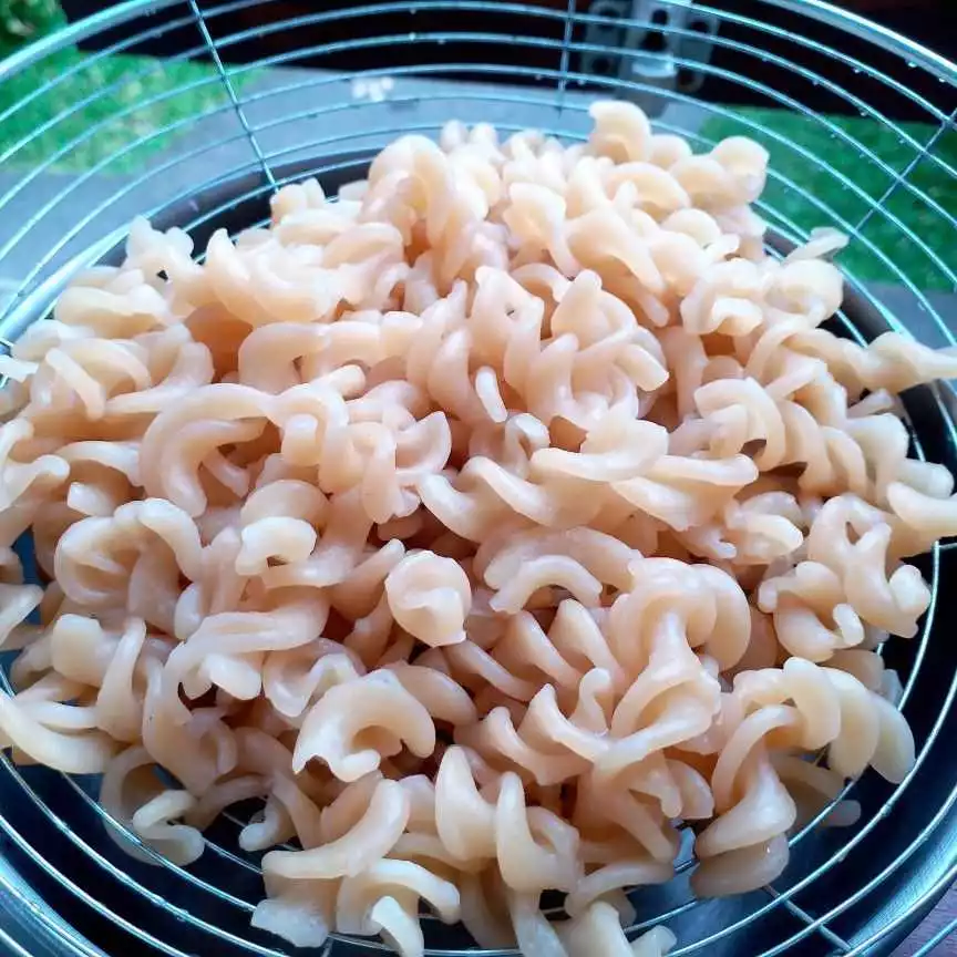Step 1 Fusilli Carbonara