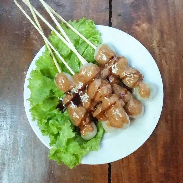 Sate Aci Sambel Kacang #JagoMasakMinggu5Periode2