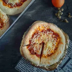 Pizza Sosis Jagung Manis #JagoMasakMinggu5Periode2