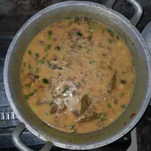 Setelah matang, gudeg nangka siap untuk disajikan