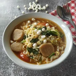 Mie Tek Tek Kuah #JagoMasakMinggu6Periode2