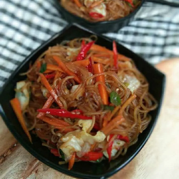 Mie Bihun Goreng Manis #JagoMasakMinggu6Periode2