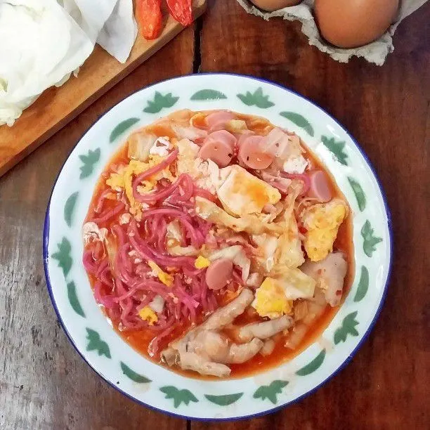 Seblak Mie Merah #JagoMasakMinggu6Periode2