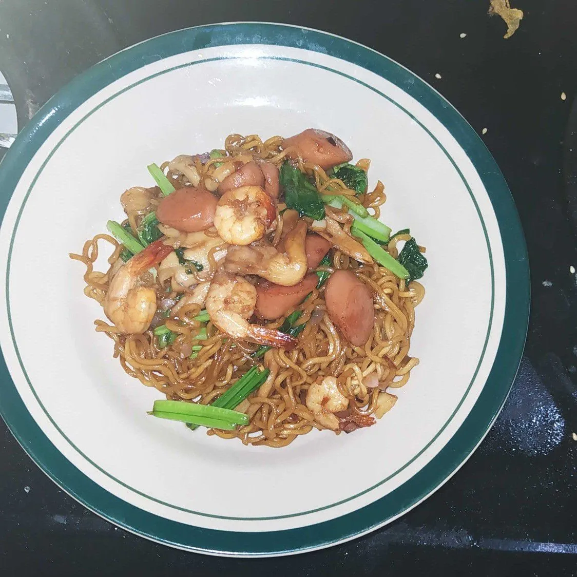 Mie Goreng Udang Jamur #JagoMasakMinggu6Periode2