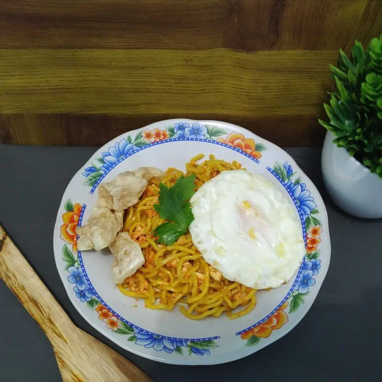 Mie Becek Telur Mata Sapi #JagoMasakMinggu6Periode2