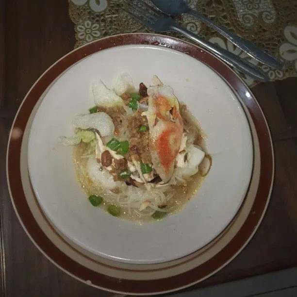 Mie Soun Ketupat Sayur #JagoMasakMinggu6Periode2