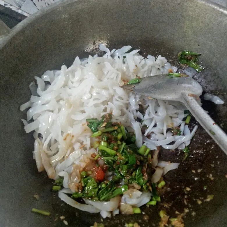 Step 6 Mie Tiaw Goreng