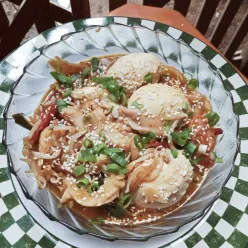 Telur Jamur Kuah Pedas Manis