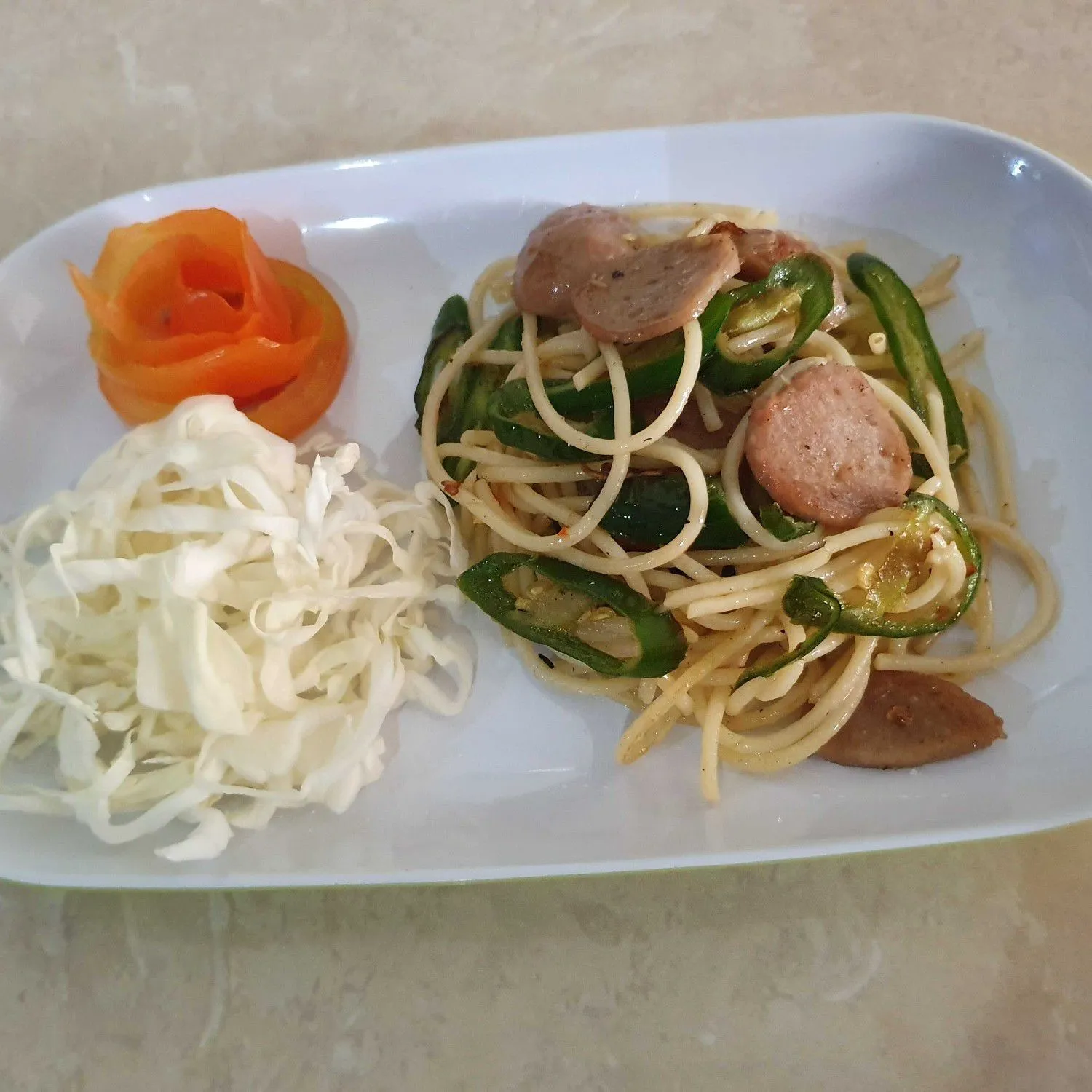 Mie Bakso Cabai Hijau #JagoMasakMinggu6Periode2