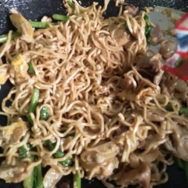Step 8 Mie Goreng Ayam Lada Hitam