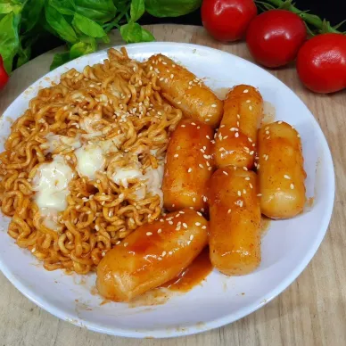 Resep Rappoki Rappoki (ramen toppoki) #JagoMasakMinggu6Periode2