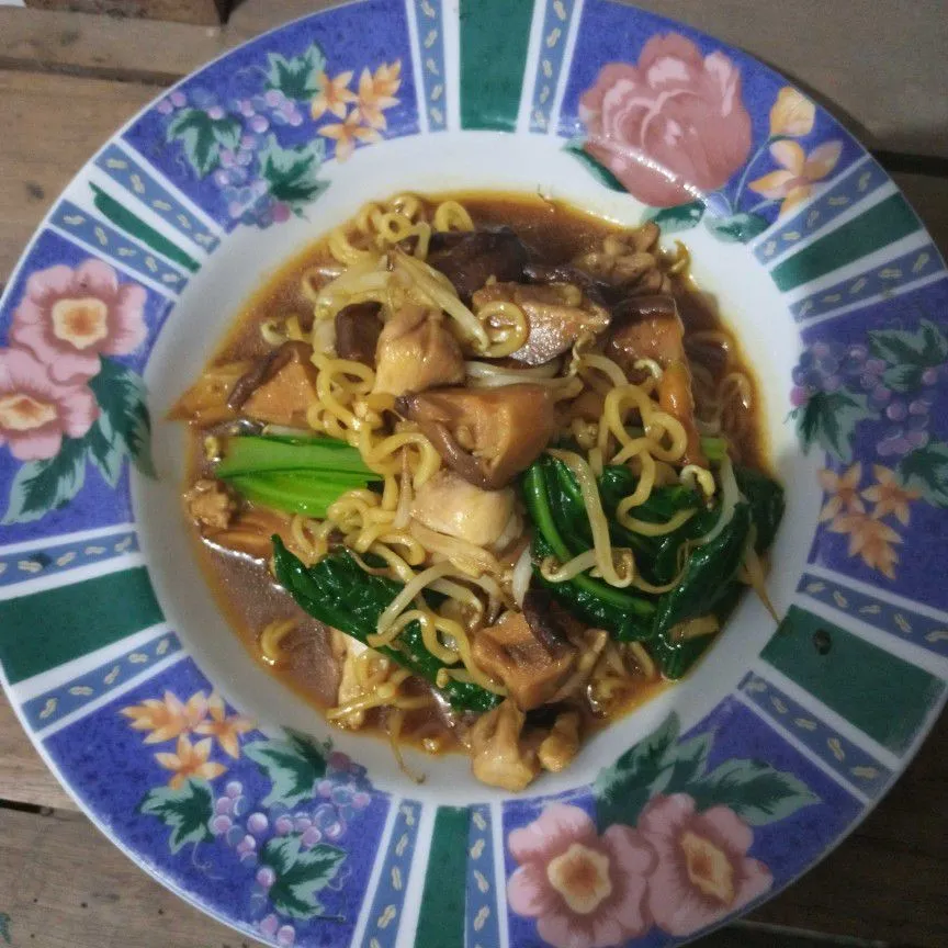 Mie Ayam Jamur Shitake #JagoMasakMinggu6Periode2