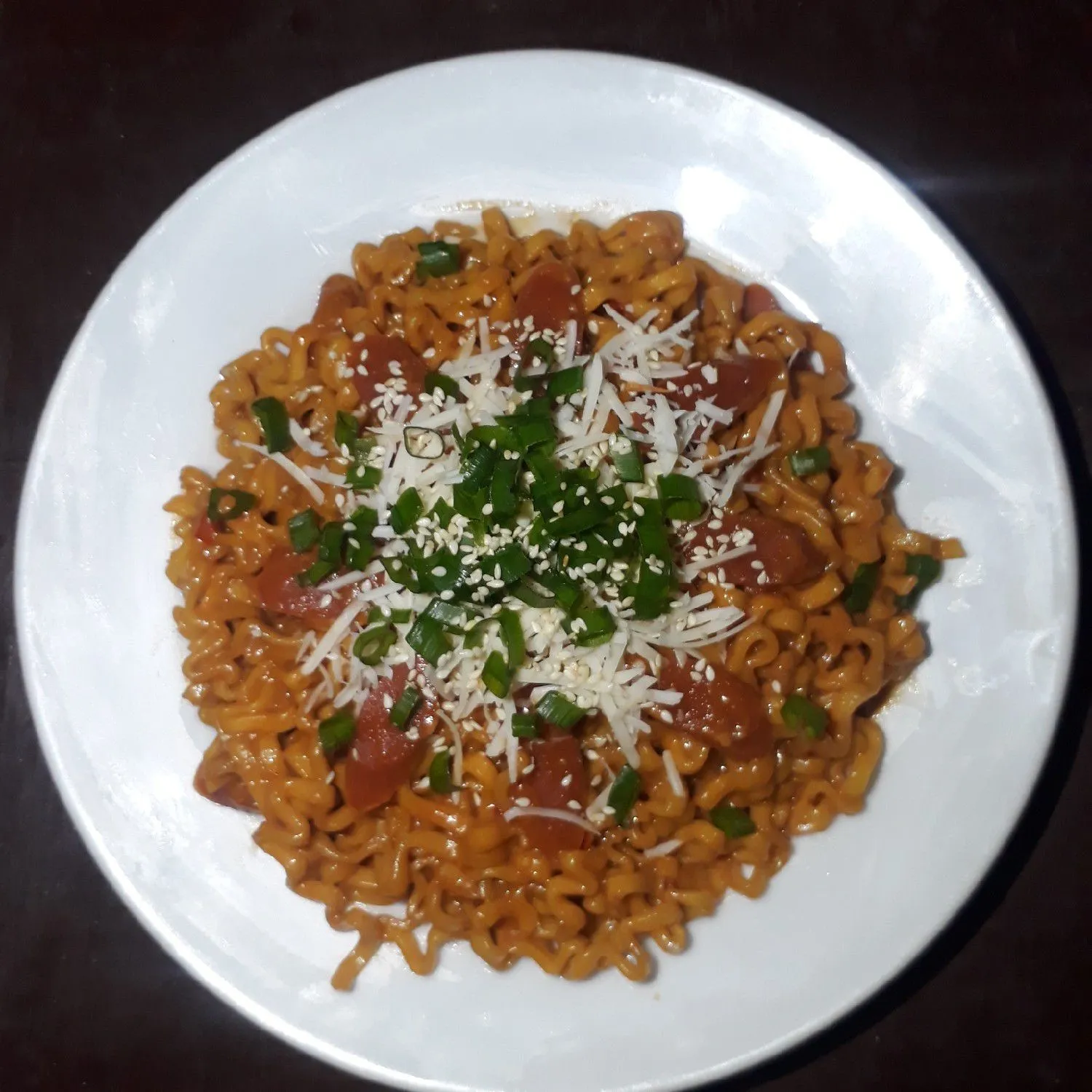 Step 6 Samyang Keju Homemade