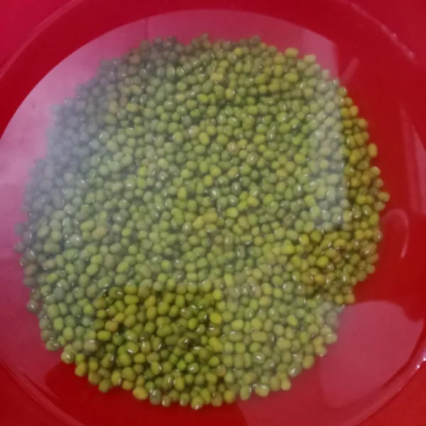 Rendam kacang hijau minimal 3 jam