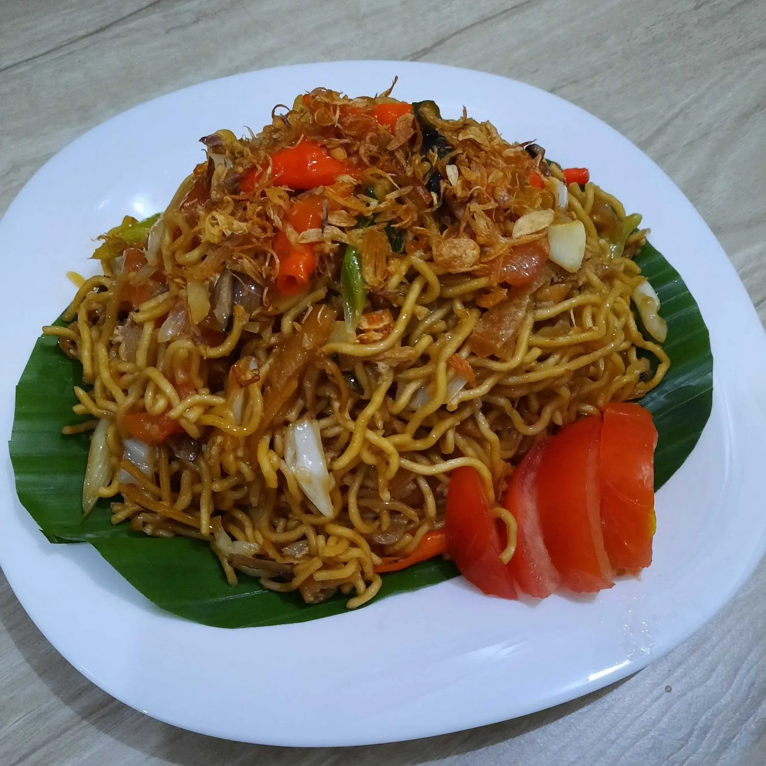 Mie Goreng Jamur Dan Tahu Pong #JagoMasakMinggu6Periode2