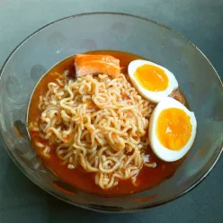 Mie Ramen Telur Ayam Kampung #JagoMasakMinggu6Periode2