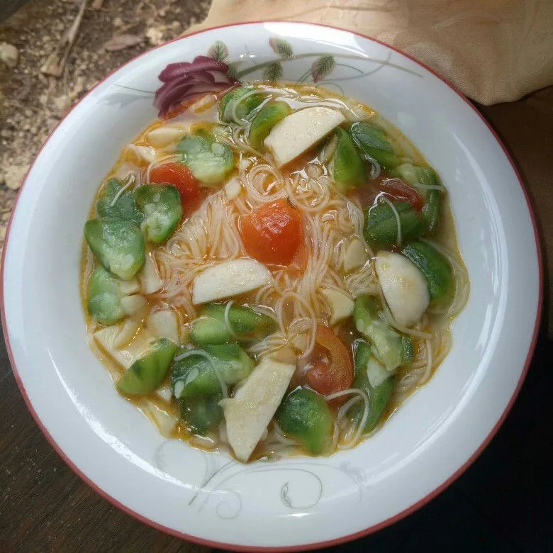 Misoa Kuah Gambas Praktis #JagoMasakMinggu6Periode2