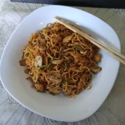 Tiam Mie (Mie Goreng Manis) #JagoMasakMinggu6Periode2
