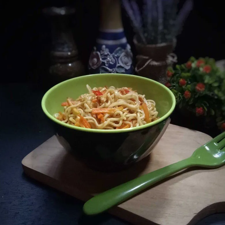 Mie Goreng Wortel Orak Arik Telur #JagoMasakMinggu6Periode2