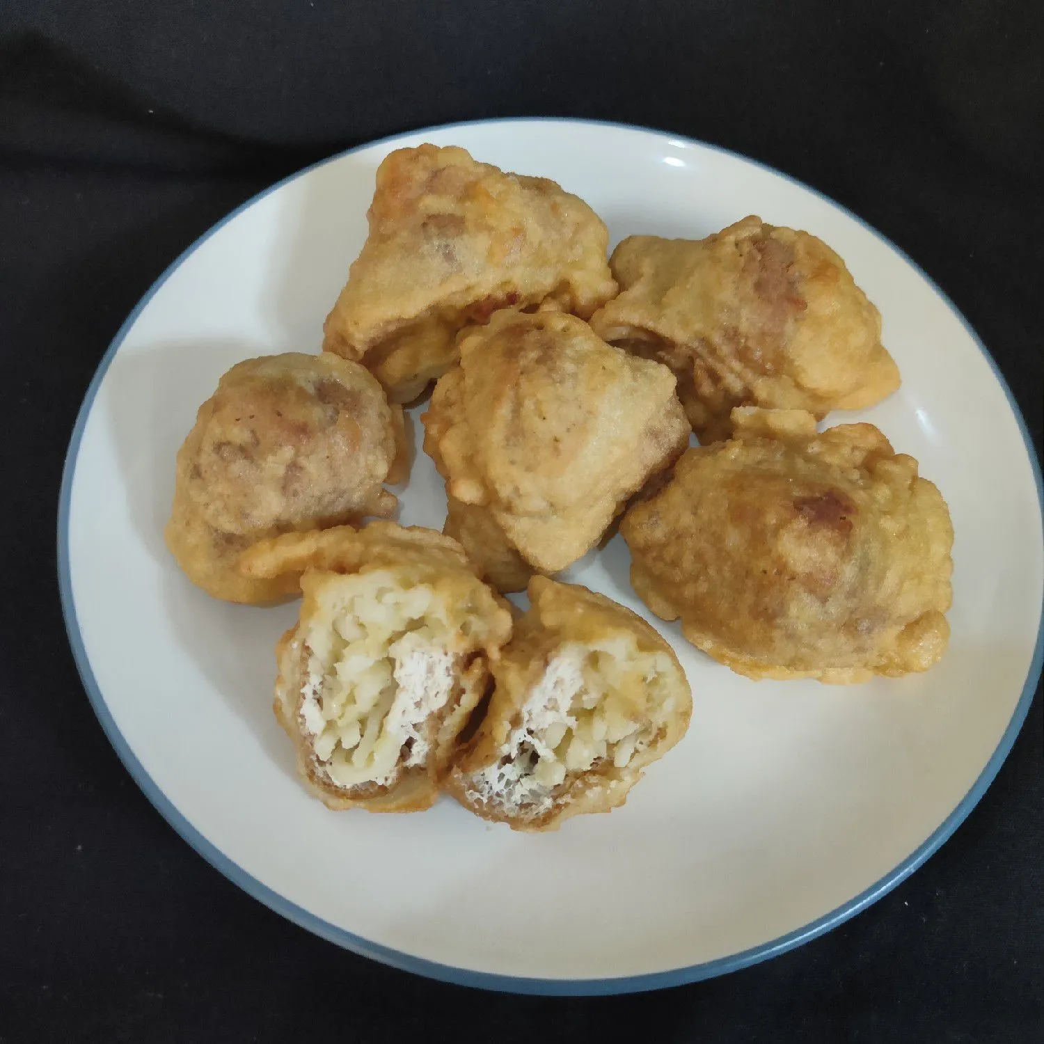 Step 10 Tahu Goreng Isi Mie