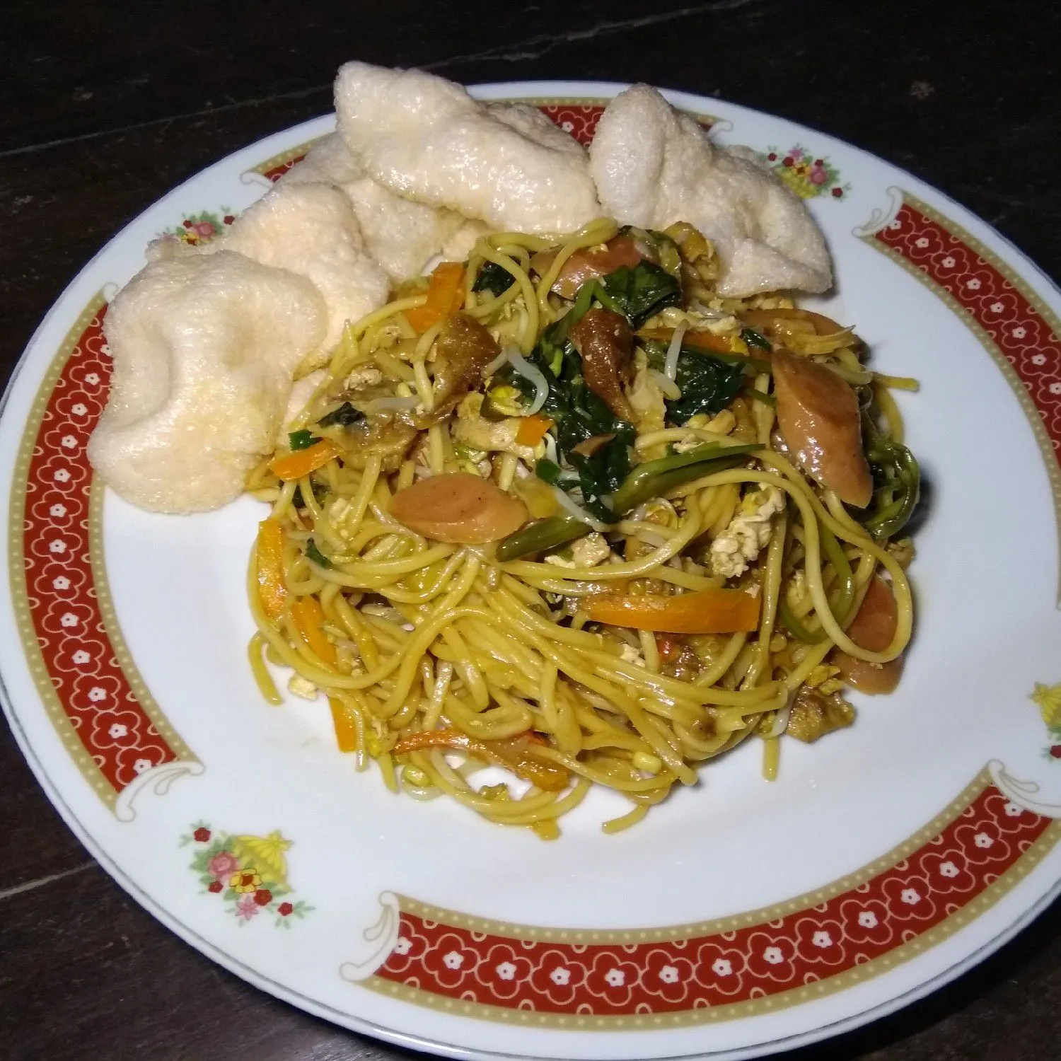 Mie Sayur Kangkung #JagoMasakMinggu6Periode2