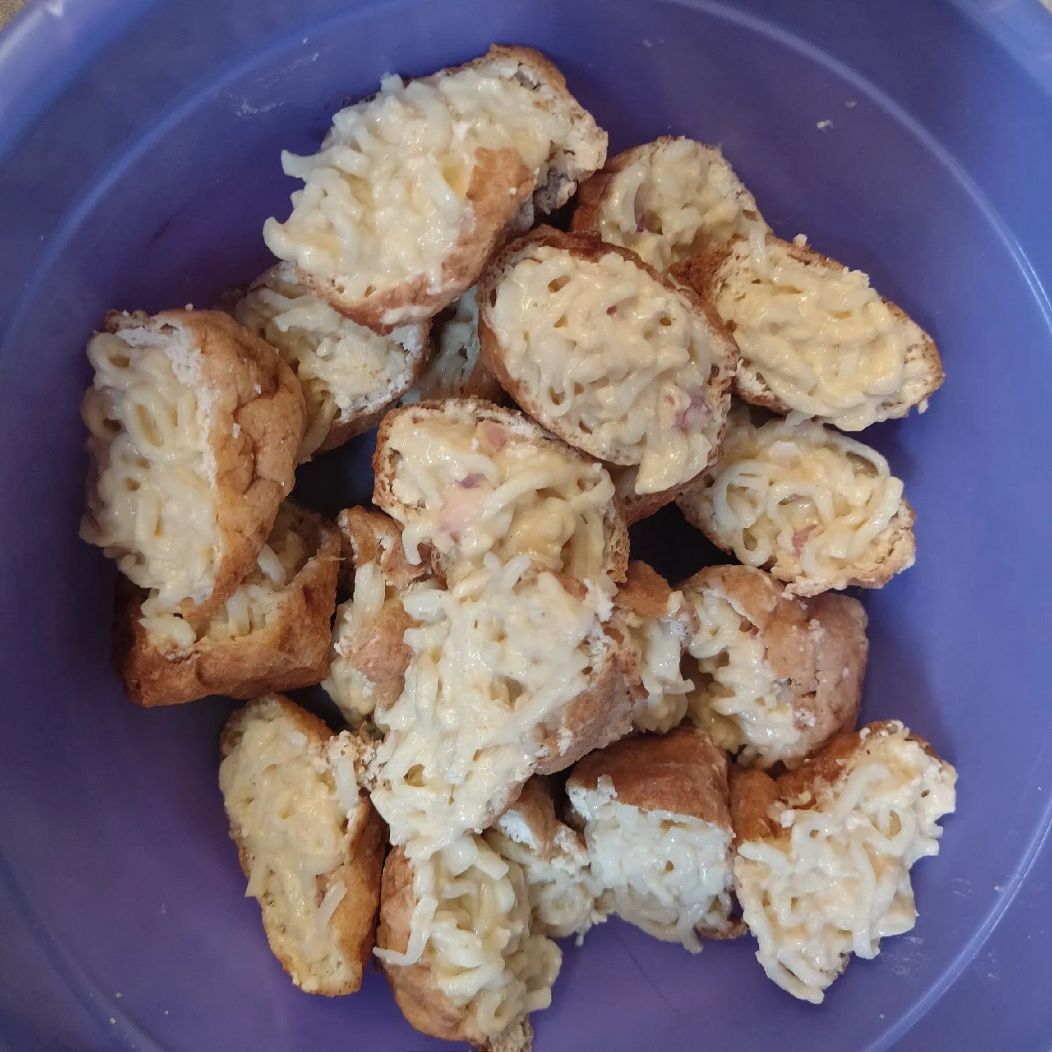 Step 6 Tahu Goreng Isi Mie