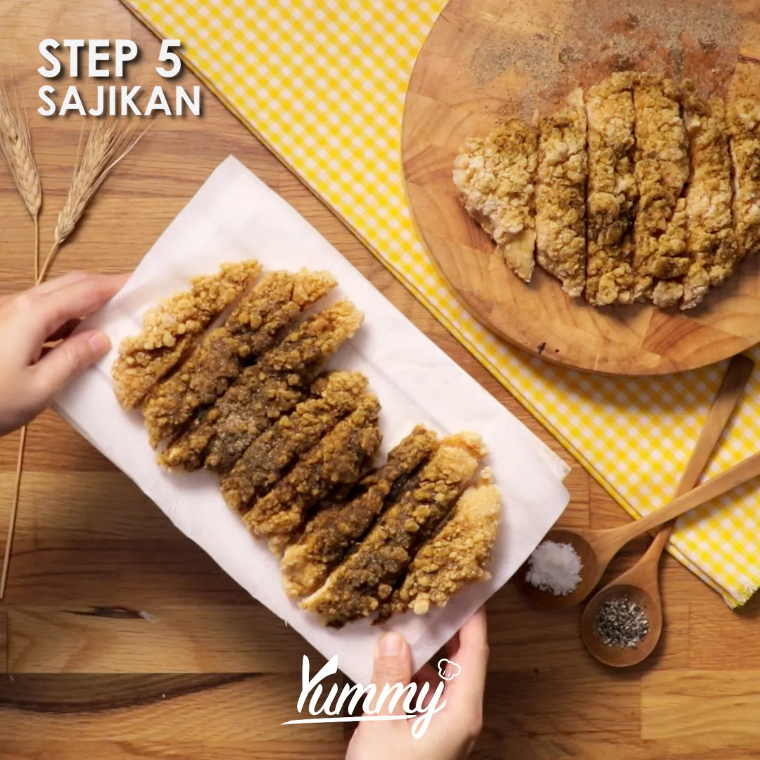 Step 5 Ayam Crispy Ala Taiwan