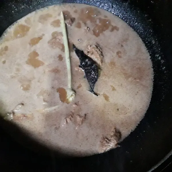 Masak hingga benar benar sat/nyemek.