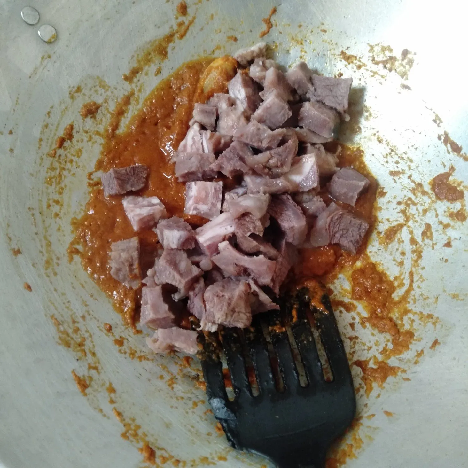 Step 4 Gulai Cincang Kepala Sapi