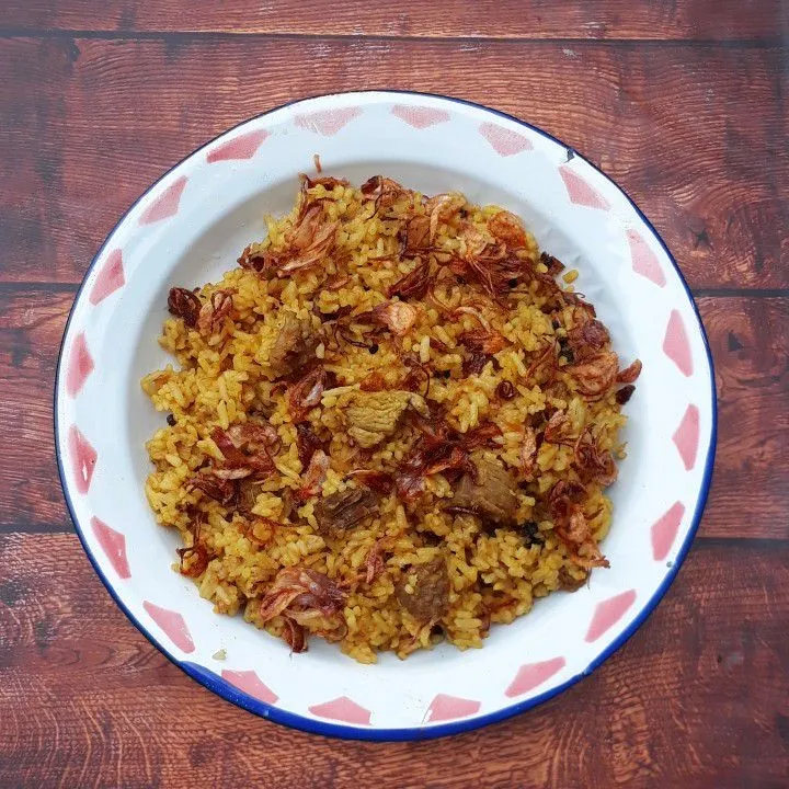 Nasi Goreng Rempah Daging Sapi #JagoMasakMinggu7Periode2