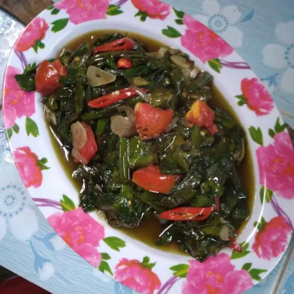 Angkat. Sajikan.