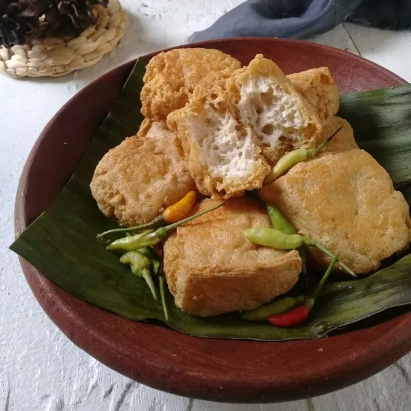 Angkat tiriskan, sajikan.