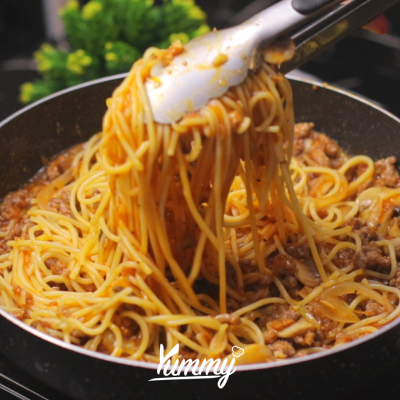 Resep dan Cara Membuat Spaghetti Brulee dari Chef Yummy