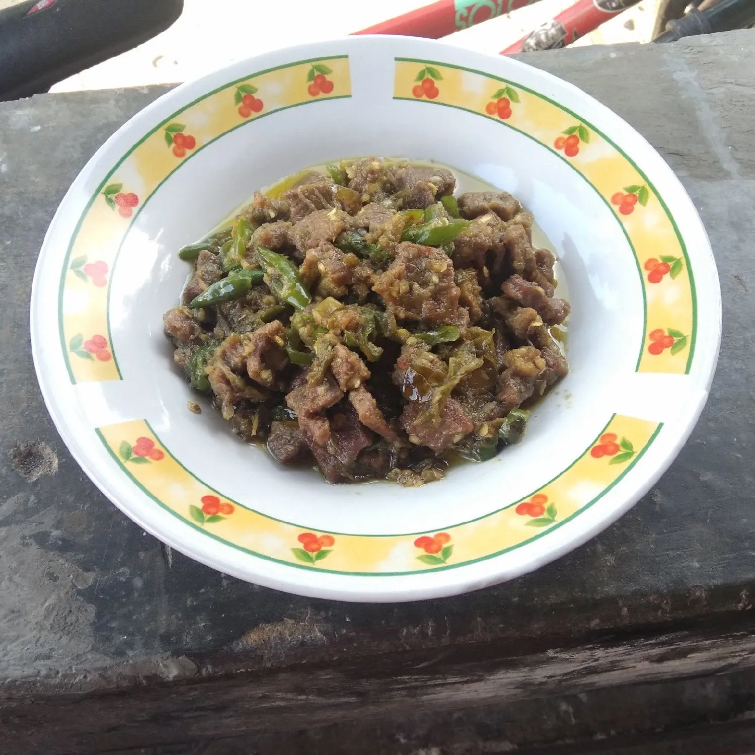 Oseng Daging Cabe Hijau #JagoMasakMinggu7Periode2