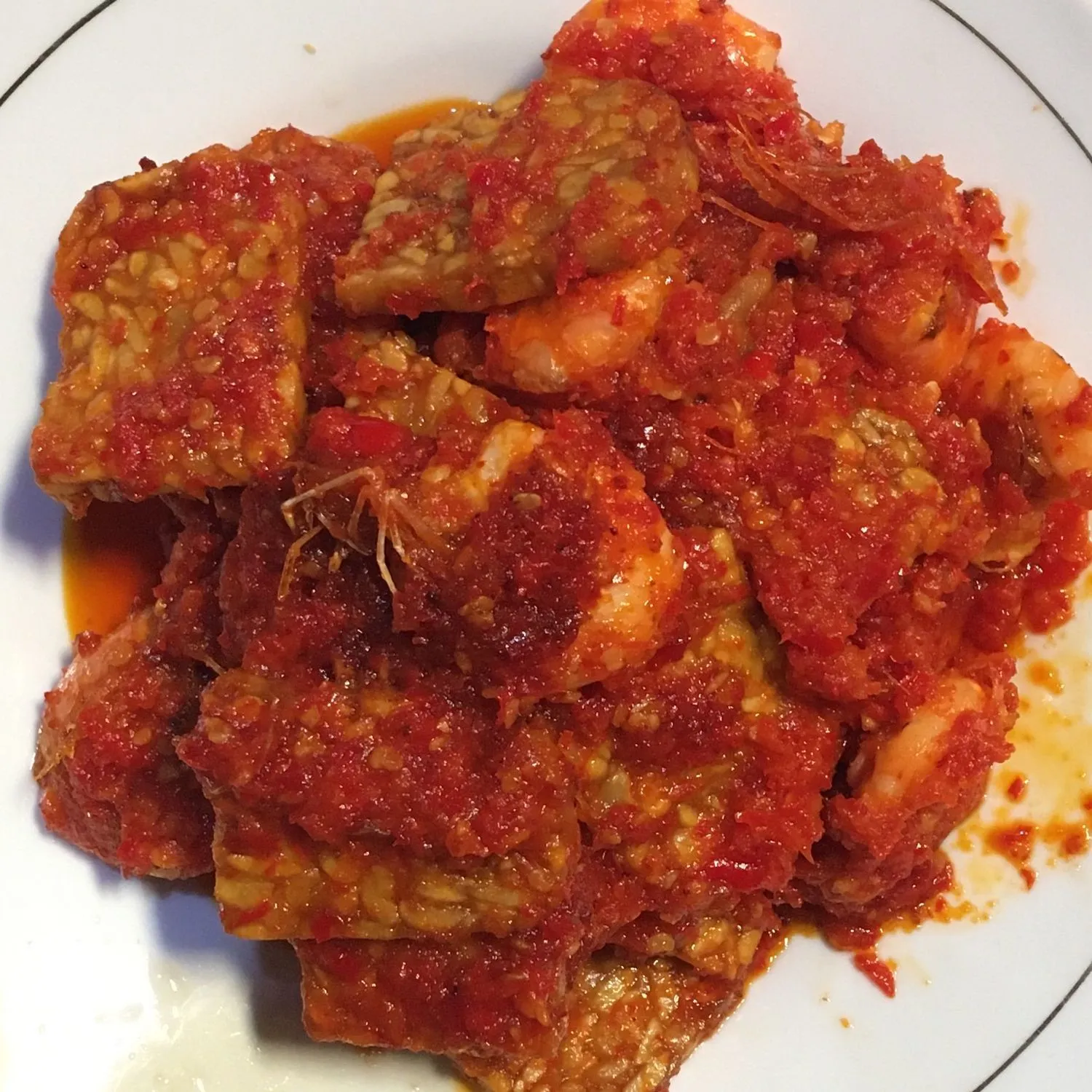 Udang Balado Rumahan Simple