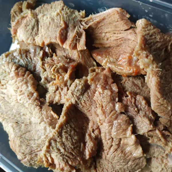 Lakukan hingga habis.