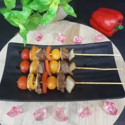 Barbeque Skewer Beef #JagoMasakMinggu7Periode2
