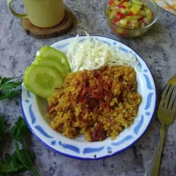 Nasi Goreng Kambing Empuk dan Enak