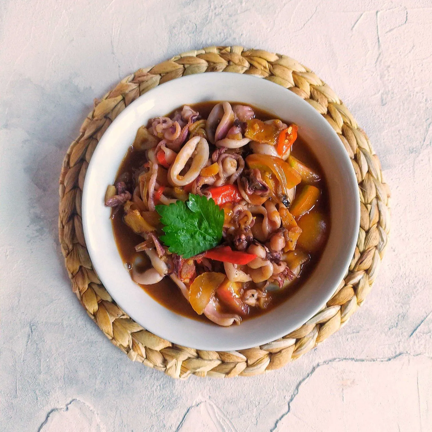 Cumi Saus Pedas Manis Ala Oriental #JagoMasakMinggu8Periode2