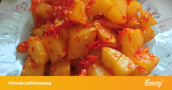 Resep Kentang Balado Sederhana Rumahan Di Yummy App