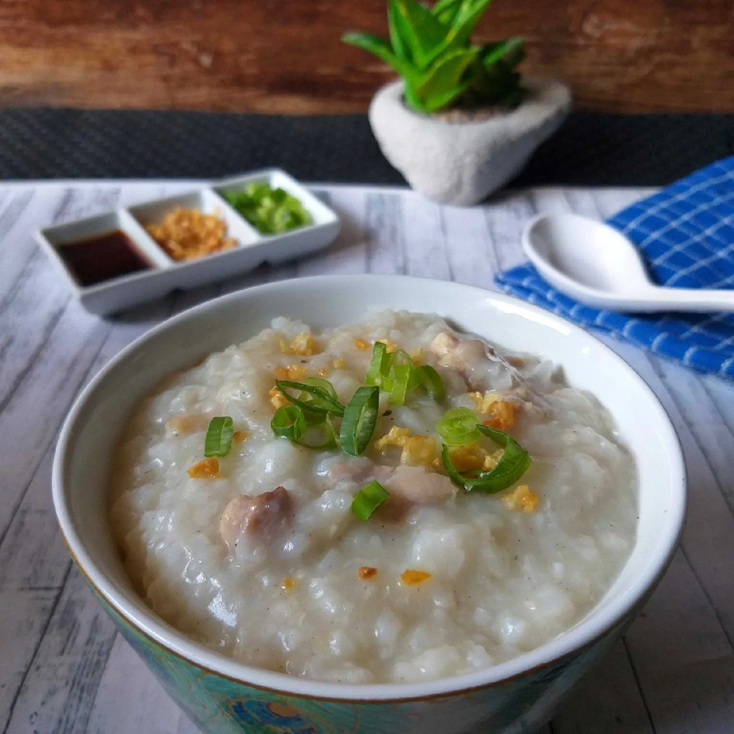 Congee (Chicken Rice Porridge) #JagoMasakMinggu8Periode2