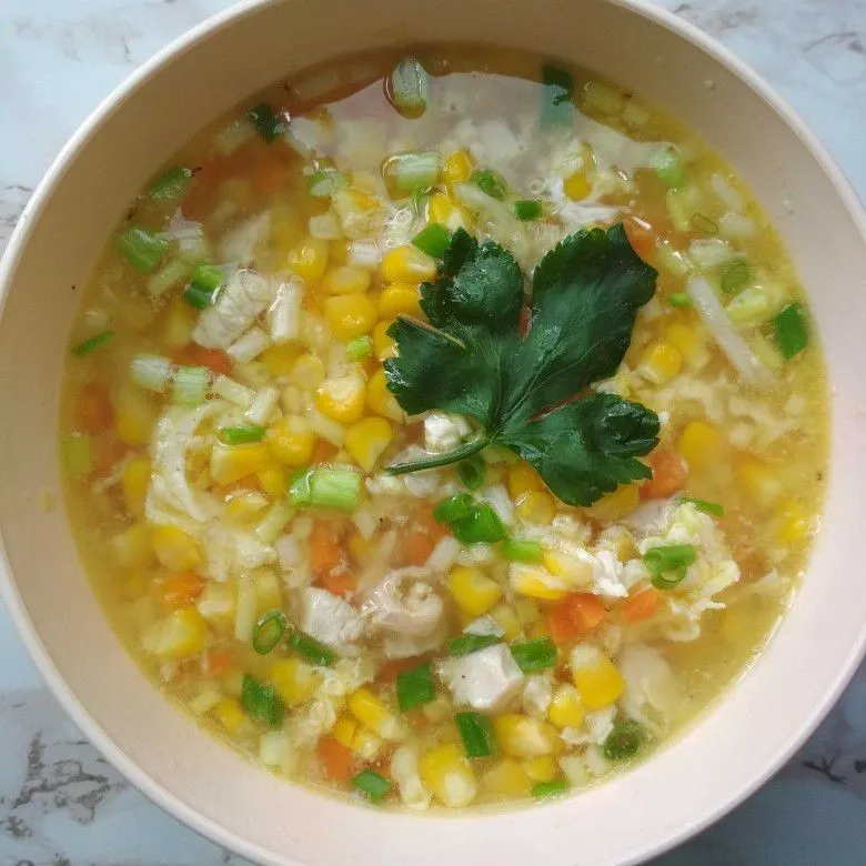 Sup Jagung Oriental #JagoMasakMinggu8Periode2