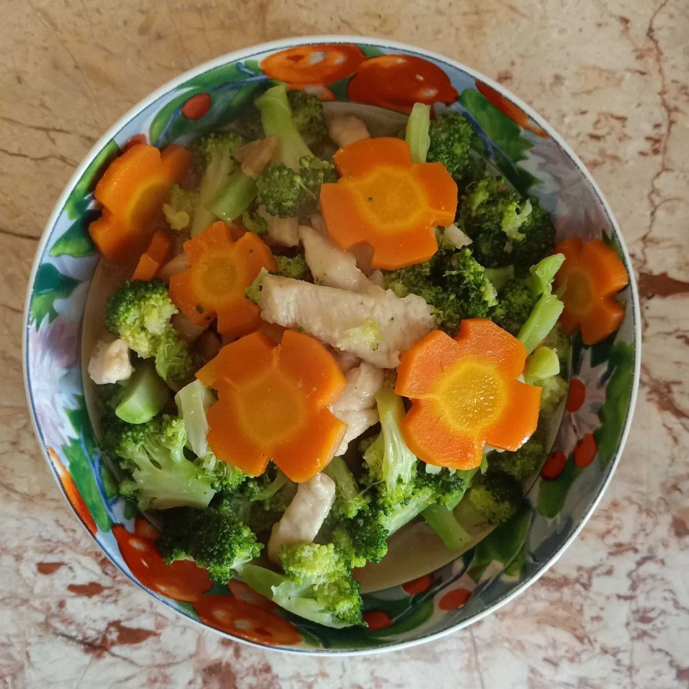 Cah Ayam Wortel Brokoli