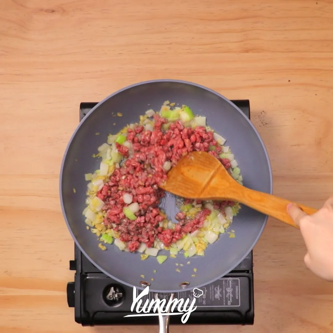 Step 2 Mapo Tahu Korea (Mapadubu 마파두부)