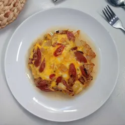 Nasi Telur Hongkong Saus Gravy #JagoMasakMinggu8Periode2